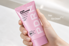 Review Kem Chống Nắng DABO Pink Collagen PDRN Brightening SPF50+ PA+++