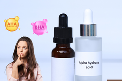 Sử dụng tẩy da chết AHA và BHA phù hợp và đúng cách!