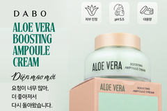 THÔNG BÁO THAY ĐỔI BAO BÌ SẢN PHẨM ALOE VERA BOOSTING AMPOULE CREAM