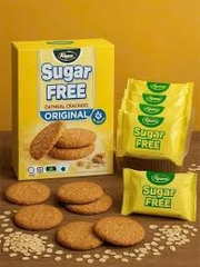 Bánh quy giòn không đường yến mạch ORIGINAL- hiệu Alpuna 178g