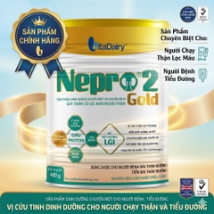 Sữa nepro 2 gold 400g- Dành cho người lọc máu, chạy thận, tiểu đường