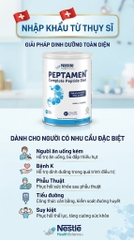 Sữa Peptamen 400g- cho người phẫu thuật, ung thư, tiểu đường, suy kiệt