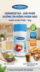 Đường Ăn kiêng Hermesetas Granulated Dạng lọ 90g - Đường Cho người Tiểu đường, ăn kiêng