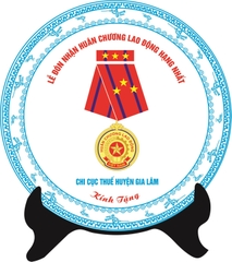 Đĩa sứ in logo