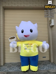 Mascot hơi Mobifone