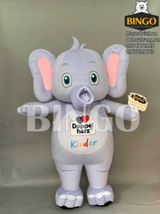 Mascot hơi Voi Kinder