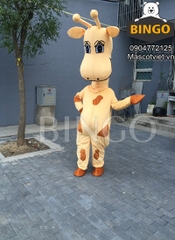 Mascot Hươu Cao Cổ