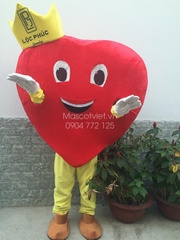 Mascot trái tim