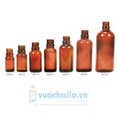 CHAI TINH DẦU NÂU, CHAI THỦY TINH 100ml