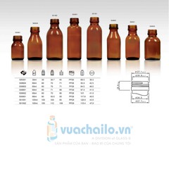 Chai dược phẩm, syrup, siro 22