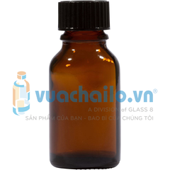 Chai tinh dầu màu nâu 30ml