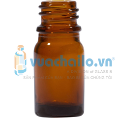 Chai tinh dầu màu nâu 10ml