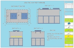 Mẫu bản vẽ thiết bị tách dầu mỡ tự động cho các dự án Khách sạn cao cấp