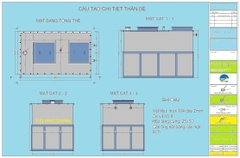 Mẫu bản vẽ thiết bị tách dầu mỡ tự động cho các dự án Khách sạn cao cấp