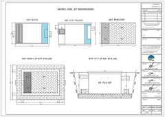 Giới thiệu bản vẽ hướng dẫn lắp đặt bể tách mỡ cho Nhà hàng và quán ăn dễ hiểu