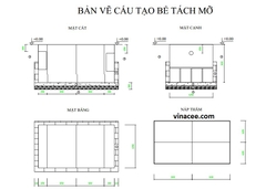 So sánh 10 mẫu thiết kế bể tách mỡ tốt nhất cho các dự án xử lý nước thải