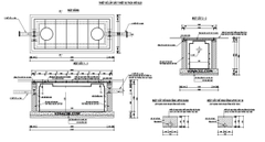 Bản vẽ bể tách mỡ và bể tách mỡ tự động - Mẫu tham khảo cho kỹ sư dự án (mới 2020)