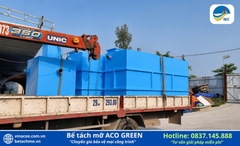 Bể tách mỡ ACO - Bể tách mỡ Compostie (FRP) chế tạo sẵn cho dự án