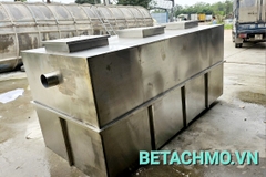 Bể tách mỡ công nghiệp ACO Green Inox 304, thu mỡ định kỳ