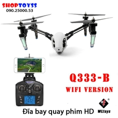 Máy Bay Điều Khiển quay phim FLycam Wltoys Q333B Wifi FPV