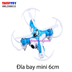 Đĩa bay mini 6cm siêu nhỏ quadcopter rc cx905