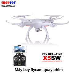 Đĩa bay điều khiển x5sw camera FPV HD