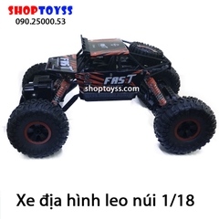 Xe Địa Hình Điều Khiển Rock Crawler 4WD Rally Car Tỉ Lệ 1-18