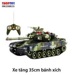 Xe tăng điều khiển từ xa bánh xích 35cm TA01