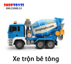 Xe trộn bê tông điều khiển từ xa E518