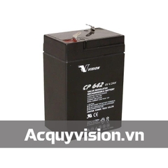 Phân phối Ắc quy Vision CP642 (6V-4.2ah) chính hãng giá tốt nhất