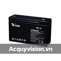 Phân phối Ắc quy Vision CP6120 (6V-12ah) chính hãng giá tốt nhất