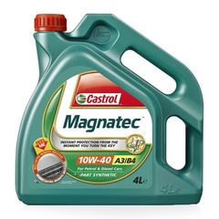 Nhớt cao cấp xe ô tô Castrol Magnatec 10W40 chai 4L