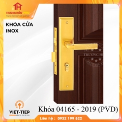 KHÓA CỬA VIỆT TIỆP MODEL 04165 - 2019