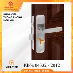 KHÓA CỬA VIỆT TIỆP MODEL 04332 - 2012