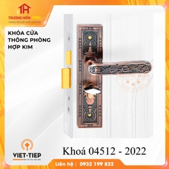 KHÓA CỬA VIỆT TIỆP MODEL 04512 - 2022