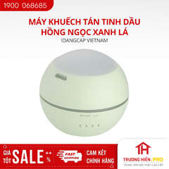 Máy khuếch tán tinh dầu hồng ngọc xanh lá