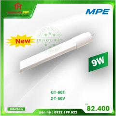 BÓNG ĐÈN LED TUBE THỦY TINH T8 60CM MPE