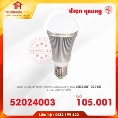 ĐÈN LED BULD ĐIỆN QUANG CÔNG SUẤT NHỎ ĐQ LEDBU01 07765 7W 