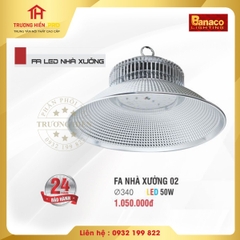 ĐÈN PHA LED NHÀ XƯỞNG BANACO 02 50W