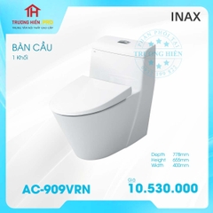 BÀN CẦU 1 KHỐI INAX AC-909VRN 