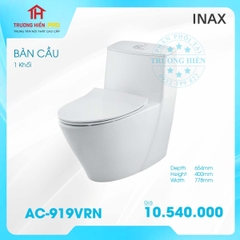 BÀN CẦU 1 KHỐI INAX AC-919VRN