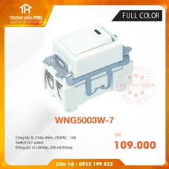 CÔNG TẮC D  FULL COLOR WHITE PANASONIC   WNG5003W-7