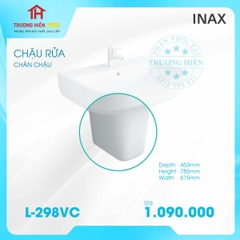 CHÂN CHẬU INAX L- 298VC 