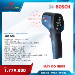 MÁY ĐO NHIỆT ĐỘ BOSCH GIS 500