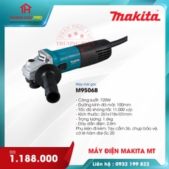 MÁY MÀI GÓC MAKITA M9506B - 720W