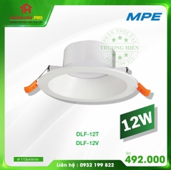 ĐÈN DOWNLIGHT ÂM TRẦN DLF-12W MPE