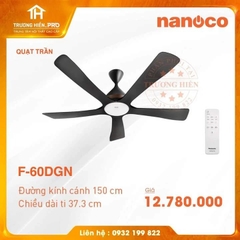 QUẠT TRẦN PANASONIC F-60DGN