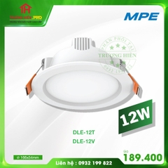 ĐÈN LED DOWNLIGHT DLE 12W MPE