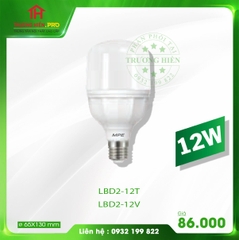 ĐÈN LED BULB 12W LBD2-12 MPE