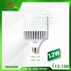 ĐÈN LED BULB 12W TRẮNG, VÀNG LBA-12 MPE